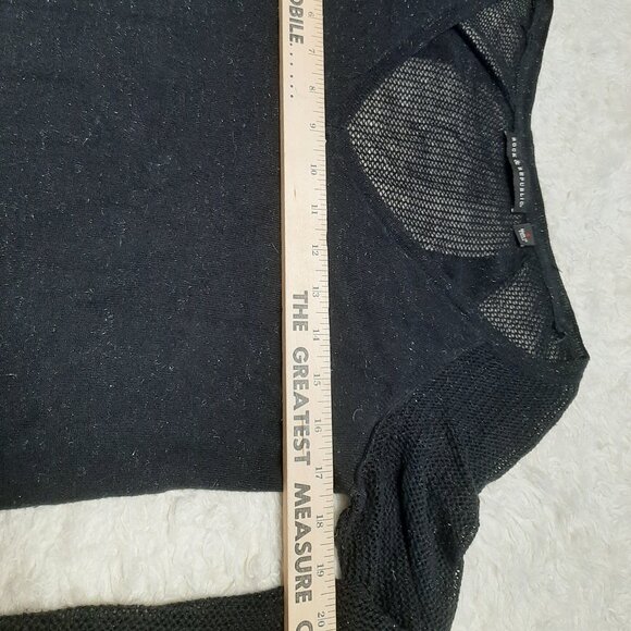 Rock&Republic Women's Black Long sleeves Bobycon Stretch Top Size S - Picture 4 of 9